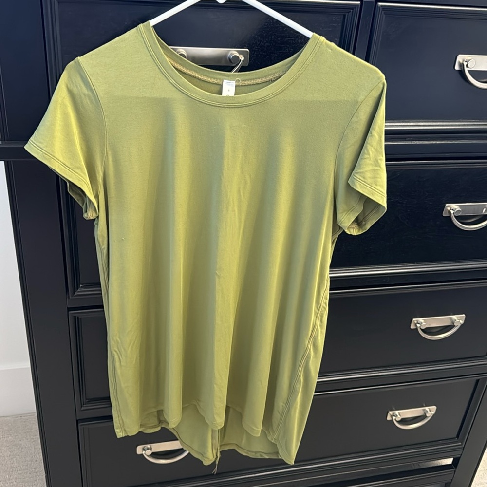 Lululemon Modal Open Up Tie Back T-Shirt